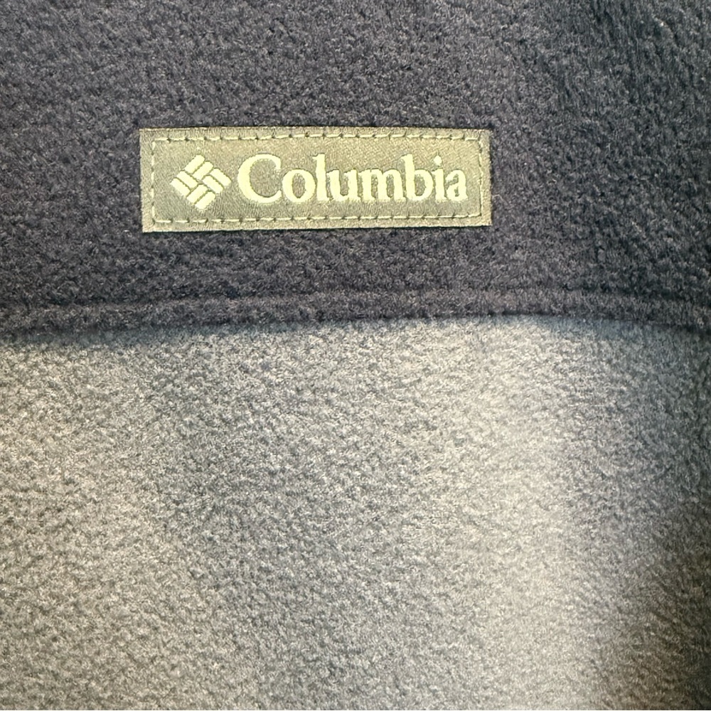 Columbia Ladies' Snap Fleece Pullover Nocturnal Dark/Camellia Rose Medium NWT - Picture 7 of 14
